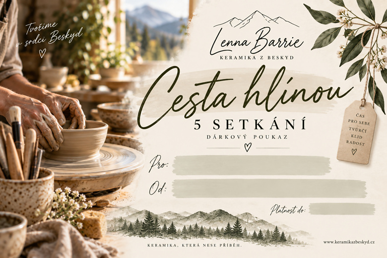 CESTA HLÍNOU | 5 keramických setkání